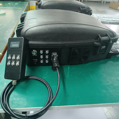 300W 350W مكافحة FPV جامر حقيبة ظهر 400MHz 800MHz 1.2G 2.4G 5.2G 5.8G