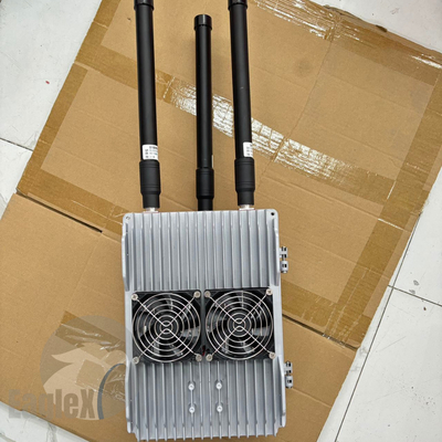 FPV Drone Jammer مع 900MHz و 2.4GHz و 5.8GHz حلول محمولة ومحمولة لمكافحة الطائرات بدون طيار