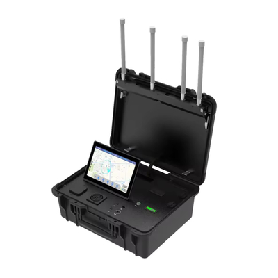 IP66 12KG كاشف طائرات بدون طيار محمول 900MHz 1.4GHz 2.4GHz 5.2GHz 5.8GHz