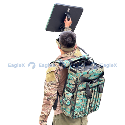 حقيبة ظهر طائرة بدون طيار 4/6/8/10/12 قناة 2.4G 5.8G مكافحة FPV UAV القاتل إشارة GPS حاصر جهاز التشويش الدفاع