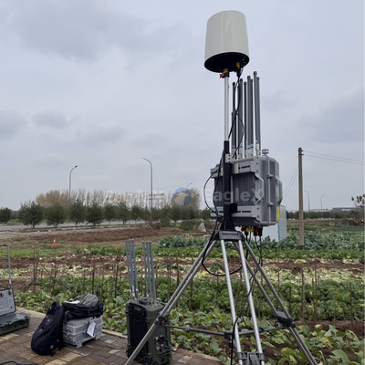 الطائرات بدون طيار FPV GPS التزوير الحماية المزدوجة المنطقة الدفاعية لأمن محطة توليد الطاقة 25MHz - 6 GHz نطاقات الكشف المطار