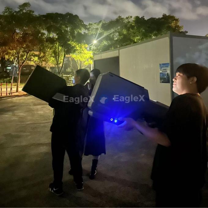 3-في-1 (الاكتشاف والتشويش والتزوير) جهاز الدفاع عن الطائرات بدون طيار المحمول FPV Drone Jammer 2