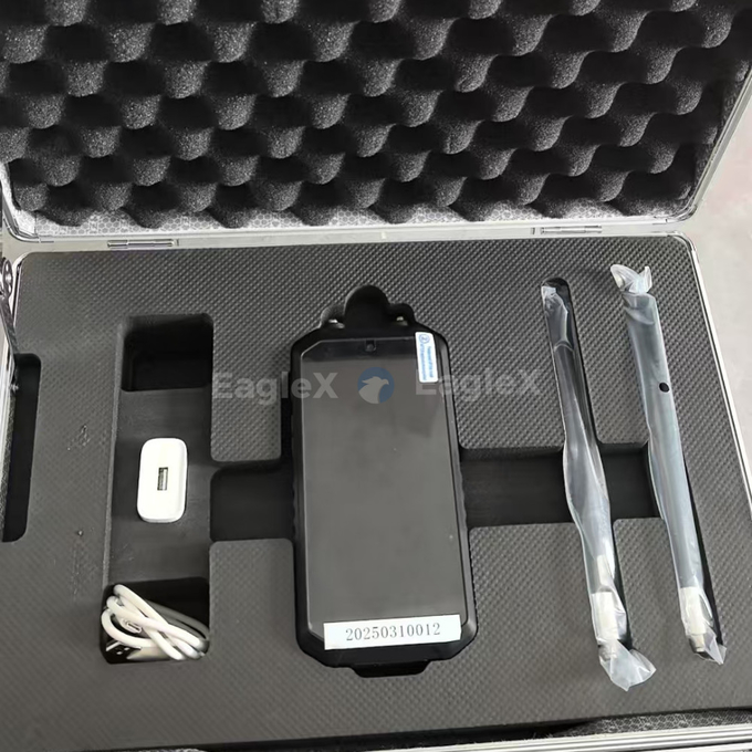 كاشف طائرات بدون طيار يدوية FPV 4KM 4000M مسافة طويلة محمول محمول DJI UAV AUTEL كشف كاشف سلبي من الطائرات بدون طيار 1